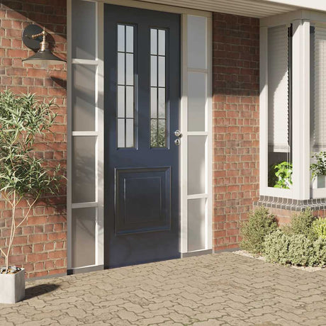 Vidaxl raamfolie statisch mat grijs 60 x 1000 cm pvc