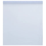 Vidaxl raamfolie statisch mat wit 45x500 cm pvc