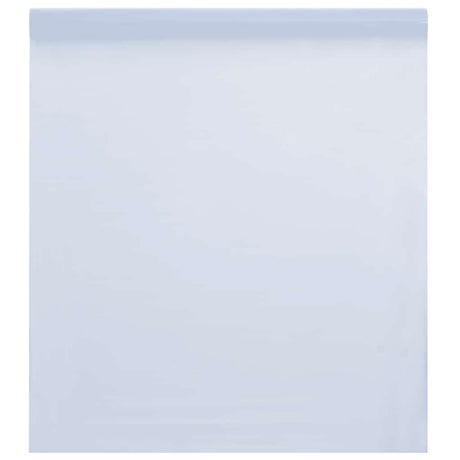 Vidaxl raamfolie statisch mat wit 60x1000 cm pvc
