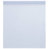 Vidaxl raamfolie statisch mat wit 60x2000 cm pvc