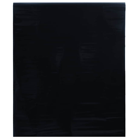 Vidaxl raamfolie statisch matzwart 45 x 2000 cm pvc