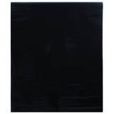Vidaxl raamfolie statisch matzwart 60 x 500 cm pvc