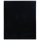 Vidaxl raamfolie statisch matzwart 60 x 1000 cm pvc