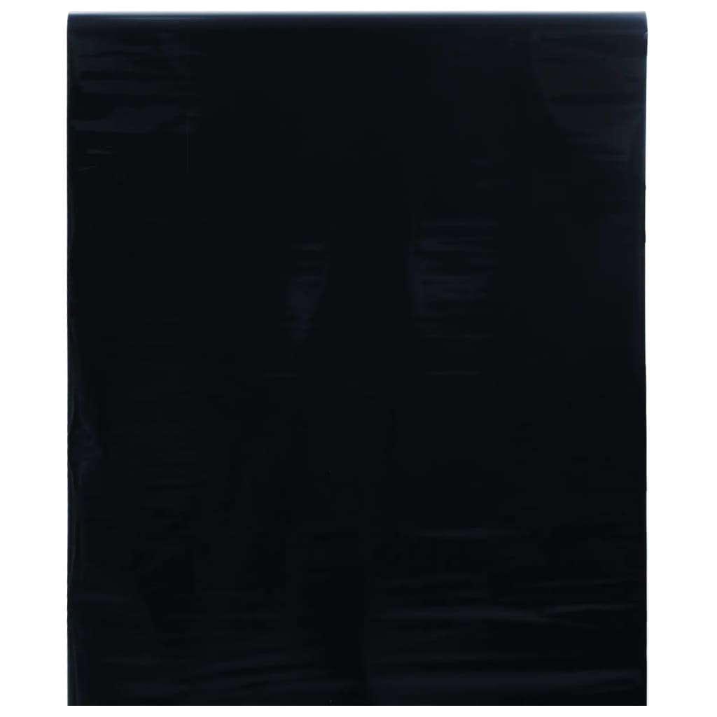 VIDAXL FILLAGE STATIQUE MATTE NOIR 90 X 500 CM PVC