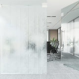 Vidaxl window film bamboo pattern Mat 90x500 cm PVC