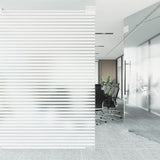 Vidaxl raamfolie strepenpatroon mat 60x500 cm pvc