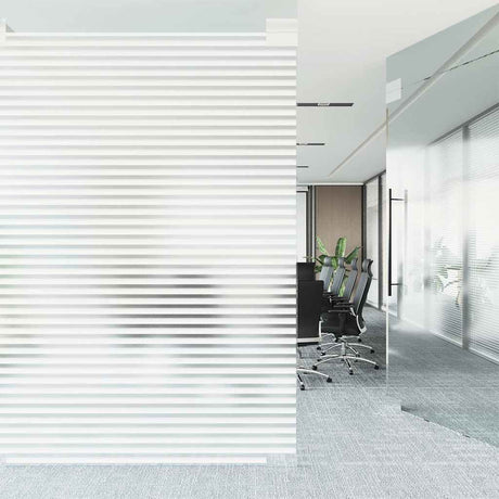 Vidaxl raamfolie strepenpatroon mat 90x500 cm pvc