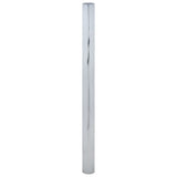 Vidaxl zonnefolie statisch reflecterend 60x500 cm pvc zilverkleurig