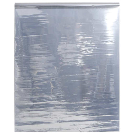 Vidaxl zonnefolie statisch reflecterend 60x2000 cm pvc zilverkleurig