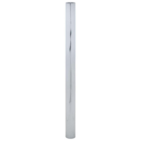 Vidaxl zonnefolie statisch reflecterend 60x2000 cm pvc zilverkleurig