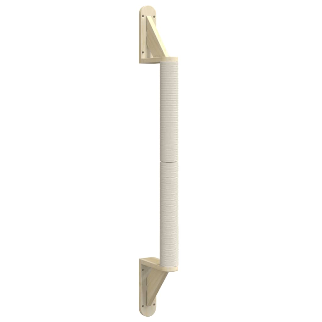 Vidaxl Cat Scratching Pole Wall -Mounted 109 cm sisal