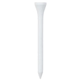 Vidaxl 1000 st golftees 83 mm bamboe wit