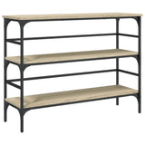 Vidaxl wandtafel 100x32x75 cm bewerkt hout sonoma eikenkleurig