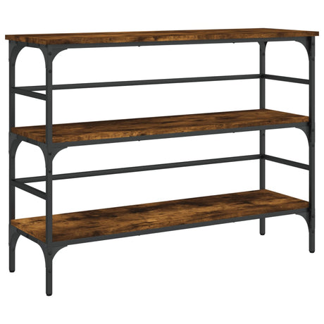 Vidaxl wandtafel 100x32x75 cm bewerkt hout gerookt eikenkleurig