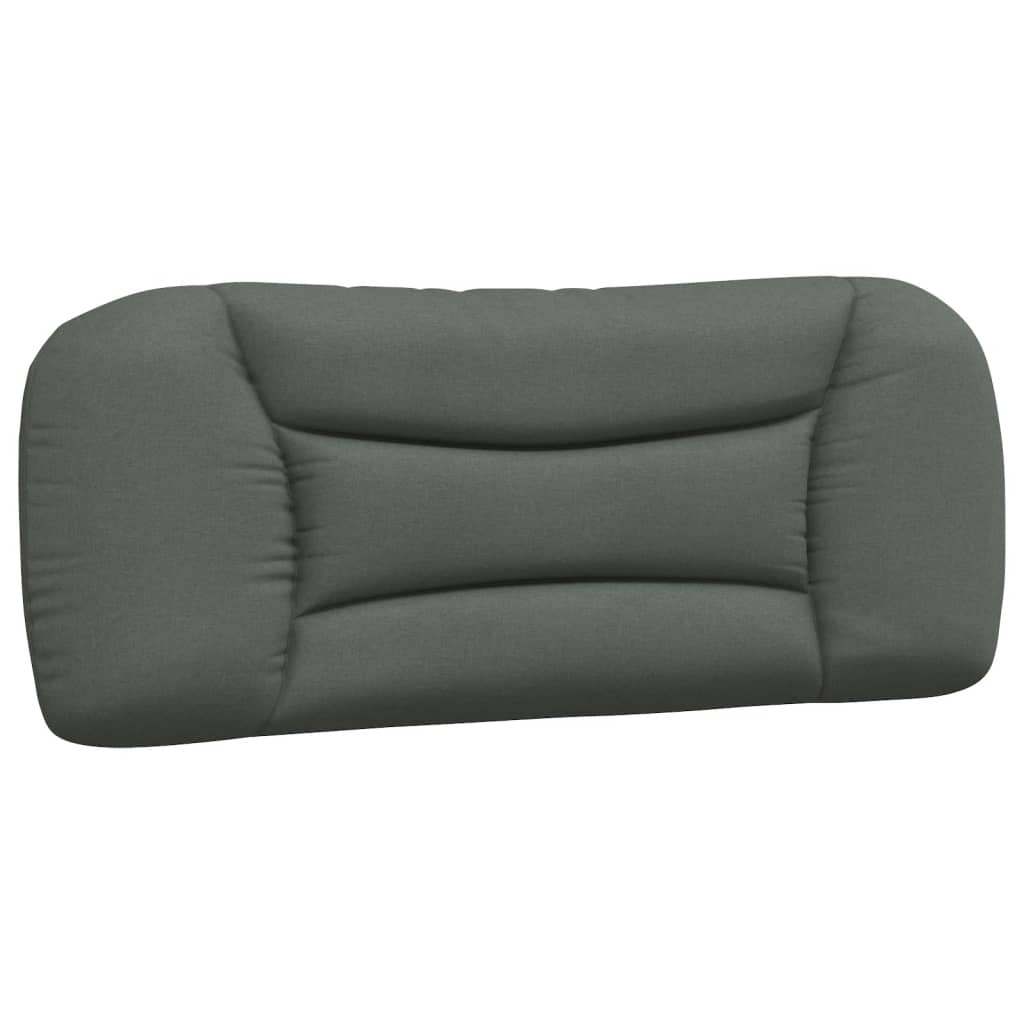 Vidaxl hoofdbordkussen hvar donkergrijs 100 cm stof