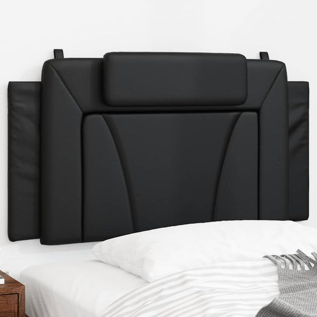 Vidaxl hoofdbordkussen viana zwart 100 cm kunstleer