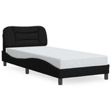 Vidaxl bedframe zonder matras hvar 80x200 cm stof zwart