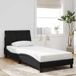 Vidaxl bedframe zonder matras hanko fluweel zwart 80x200 cm