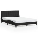 Vidaxl bedframe zonder matras hanko 140x190 cm fluweel zwart