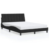 Vidaxl bedframe zonder matras hanko 140x200 cm fluweel zwart