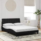 Vidaxl bedframe zonder matras hanko 140x200 cm fluweel zwart