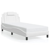 Vidaxl bedframe viana zonder matras kunstleer wit 90x200 cm