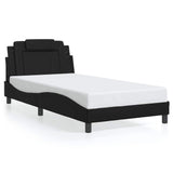Vidaxl bedframe viana zonder matras kunstleer zwart 100x200 cm