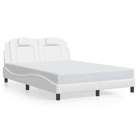 Vidaxl bedframe viana zonder matras kunstleer wit 120x200 cm