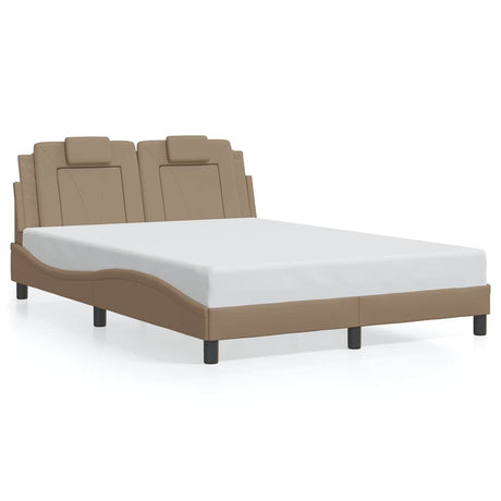 Vidaxl bedframe viana zonder matras cappuccinokleurig 120x200 cm