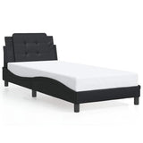 Vidaxl bedframe zonder matras zadar kunstleer zwart 100x200 cm