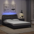 Vidaxl bedframe met led zonder matras hvar grijs 120x200 cm