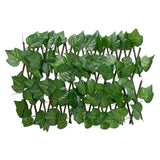 Vidaxl Artificial Plant Grape Leaf Latwerk 5 PCS utdragbar 180x20 cm grön