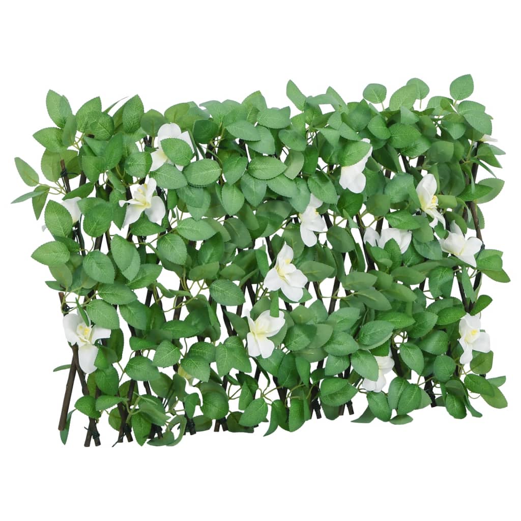 Vidaxl plante artificielle Ivy sur latwerk extraidable 180x30 cm vert