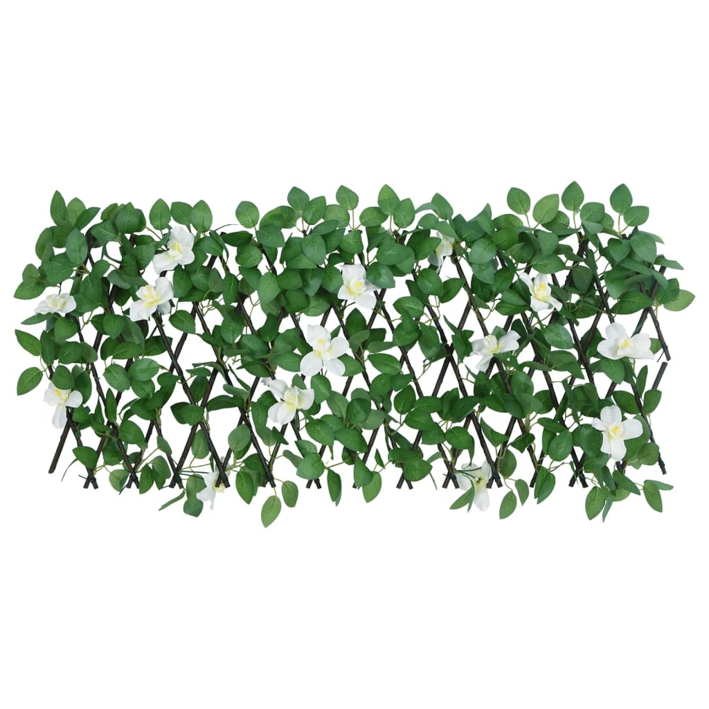 Vidaxl plante artificielle Ivy sur latwerk extraidable 180x30 cm vert