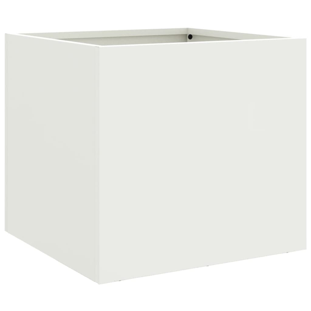 Vidaxl Planning Box 32x30x29 cm de acero blanco