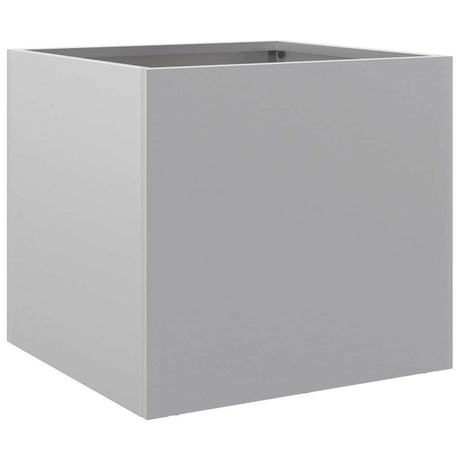 Vidaxl plantenbak 32x30x29 cm gegalvaniseerd staal zilverkleurig