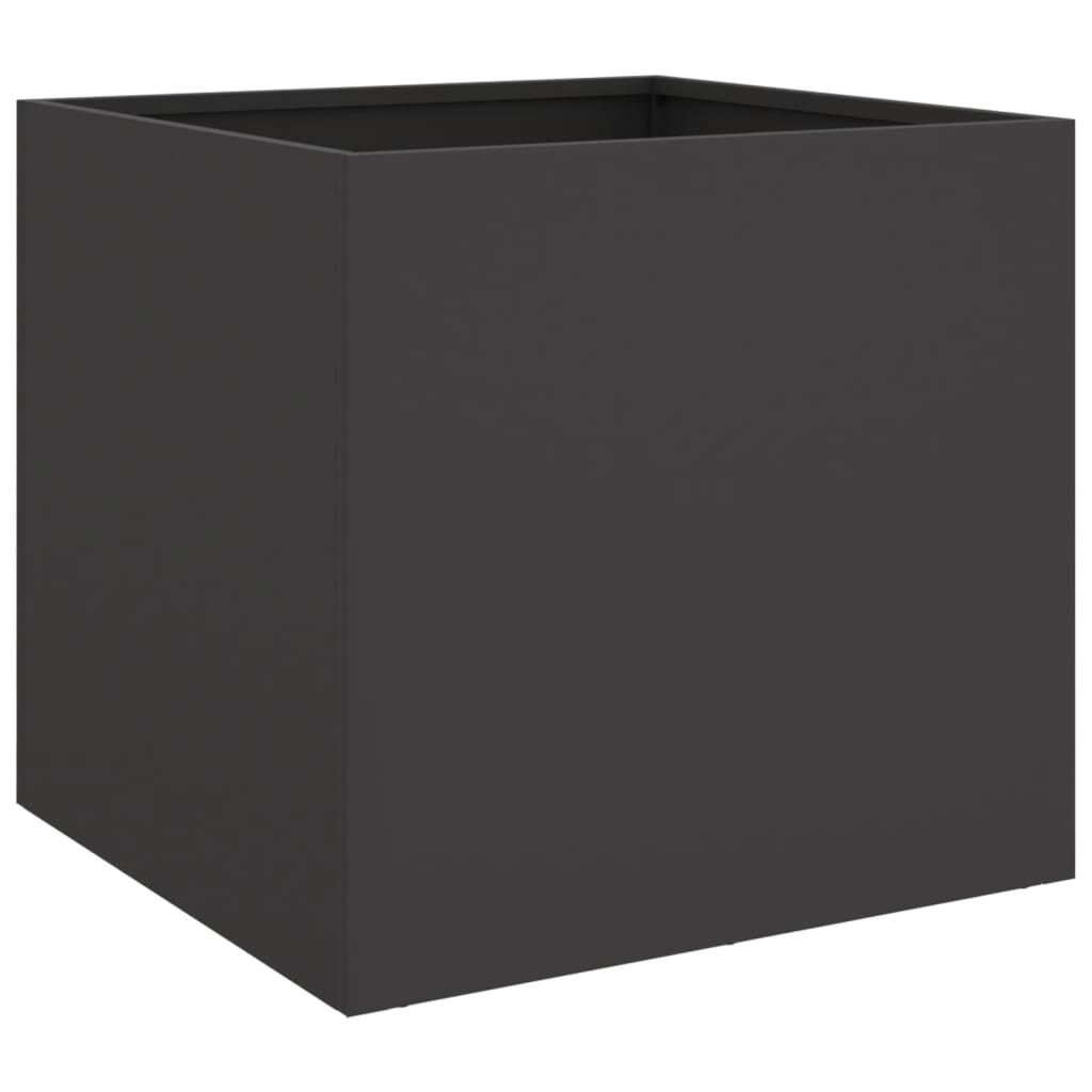 Vidaxl Planning Box 42x40x39 cm stål sort