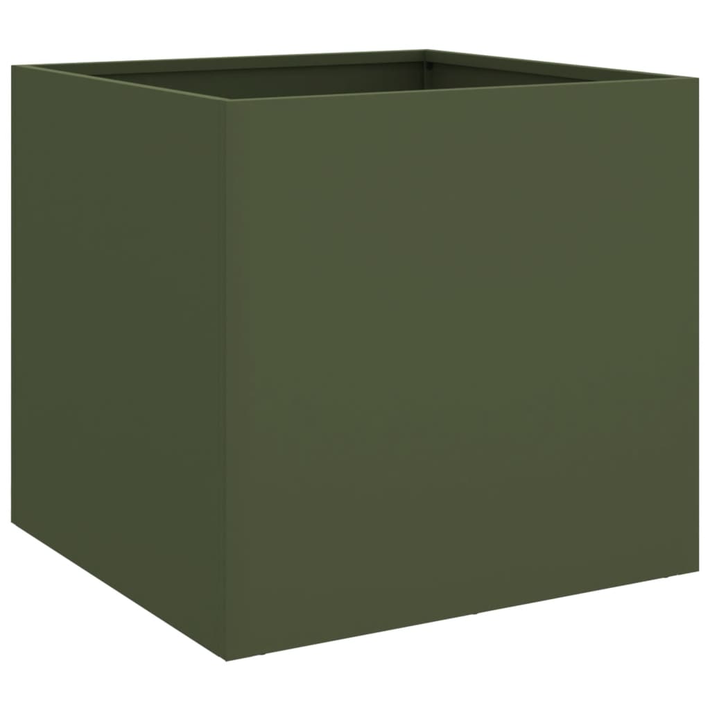 Vidaxl Planungbox 42x40x39 cm Stat Olive Green