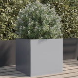 Vidaxl Planning Box 42x40x39 CM Galvanized Steel Silver Colored