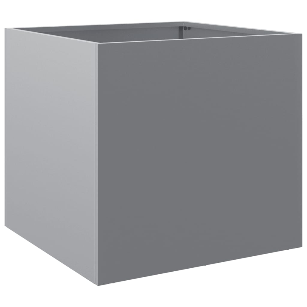 Vidaxl Planning Box 49x47x46 CM Galvanized Steel Silver Colored