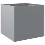 Vidaxl Planning Box 49x47x46 cm Galvaniserat stålsilverfärgat