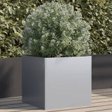 Vidaxl Planning Box 49x47x46 CM Galvanized Steel Silver Colored