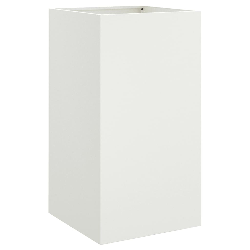 Vidaxl Planning Box 42x38x75 cm de acero blanco