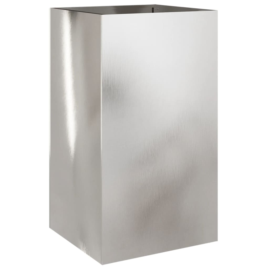 Vidaxl Planning box 42x38x75 cm stainless steel silver colored