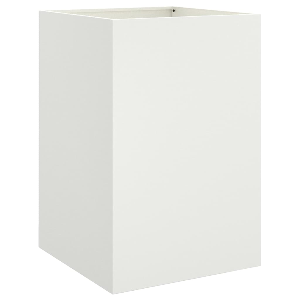 Vidaxl Planning Box 52x48x75 cm Steel White