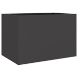 VIDAXL -Planungsbox 62x47x46 cm Stahlschwarz