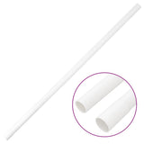 Vidaxl kabelgoten met klemmen ø25 mm 10 m pvc