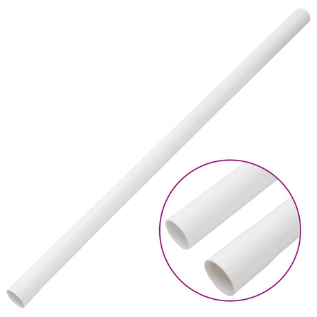Vidaxl kabelgoten ø30 mm 10 m pvc