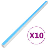 Vidaxl kabelgoot zelfklevend 33x33 mm 10 m pvc
