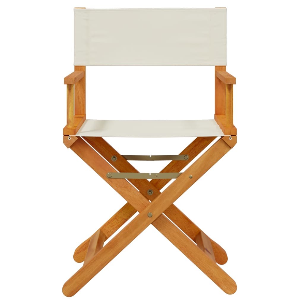 Vidaxl inklapbare stoelen 4 st stof crèmewit